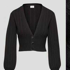 Aritzia Wilfred plunge front cardigan